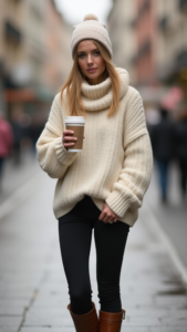 15 Stylish Leggings Outfits for Winter