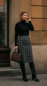 15 Plaid Skirt Outfit Ideas for a Preppy Touch