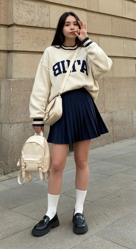 15 College Outfit Ideas Aesthetic for Campus Chic – Mrs & The Miscellaneous