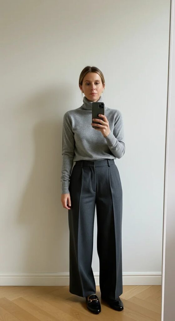 Cozy days wool pants main image 1