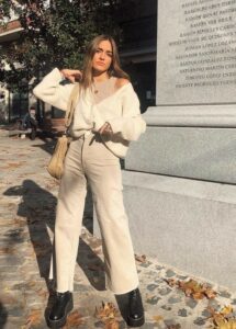 40+ Fall Outfits with Pants That Finally Replace Your Denim