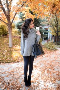 40+ Cozy Fall Outfits with Leggings for Your Weekend Errands