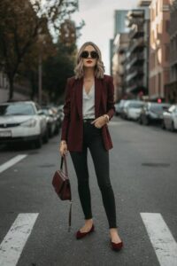 20 Burgundy Fall Outfits That Capture That Moody Autumn Mood