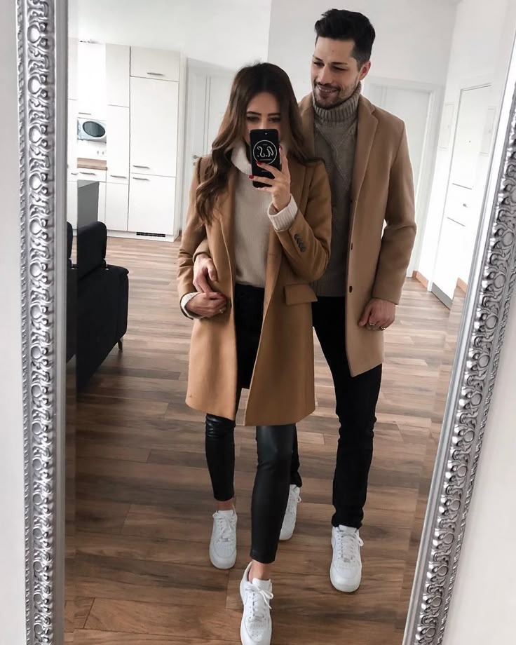 20 Matching Fall Outfits for Couples Who Believe in Coordinated Style