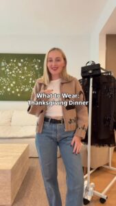 64+ Thanksgiving Dinner Outfits That Handle Heavy Plating and Second Servings with Grace